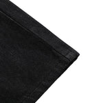 Street Deconstructed Embroidered Slim Flare Jeans