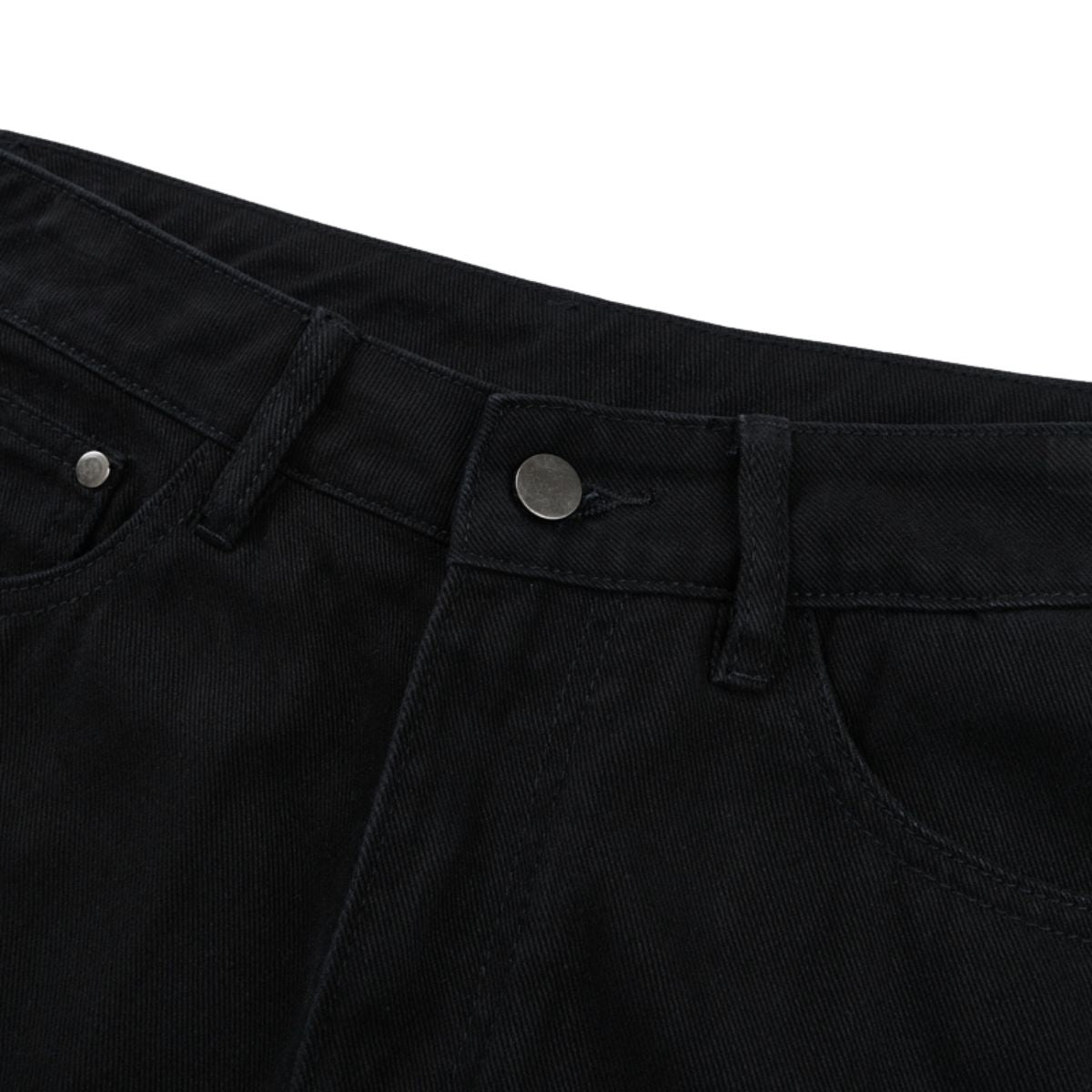 Voluminous Wide‑Leg Twill Casual Pants