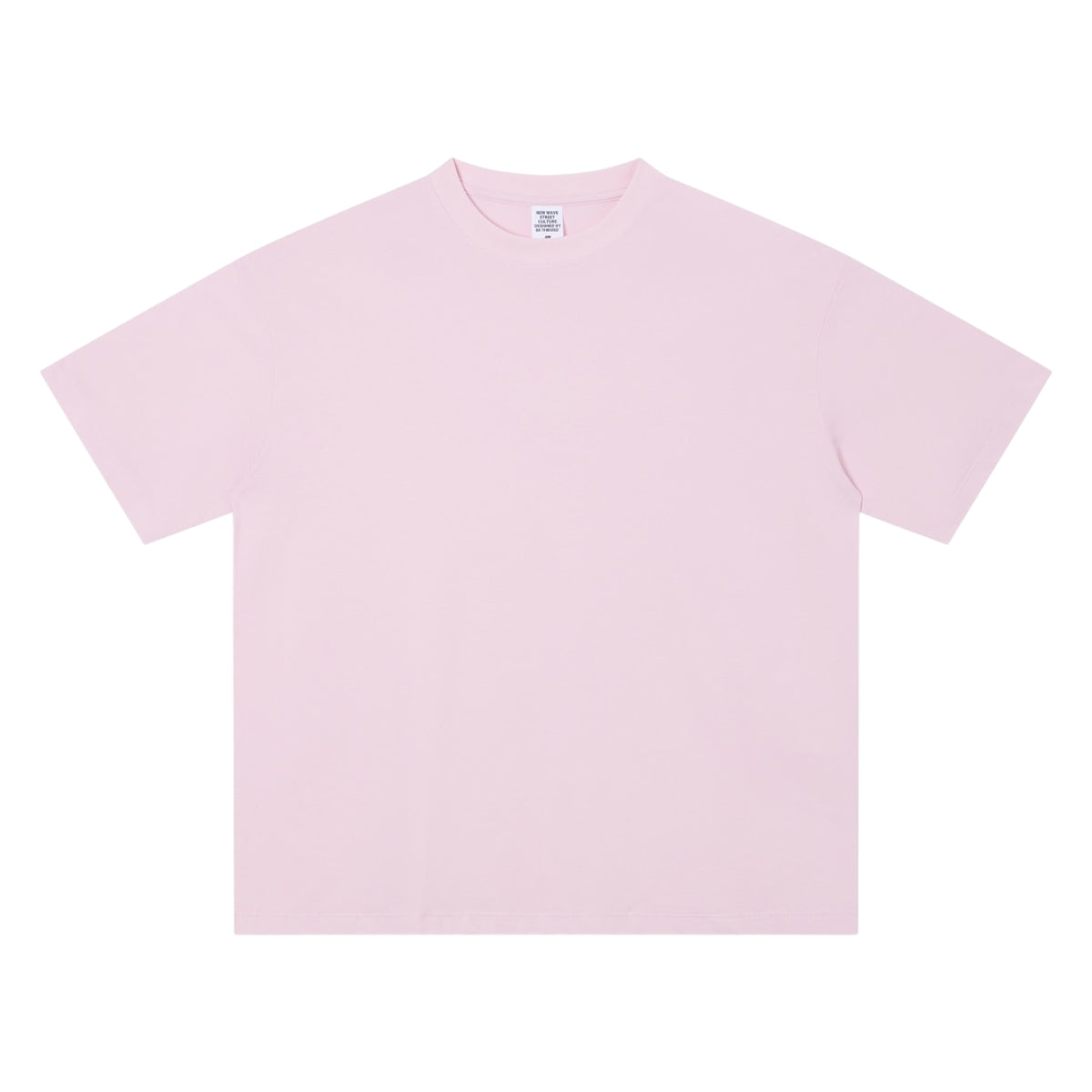 Ice Mint Cotton Cooling Fragrance Loose Fit Crew Neck Tee