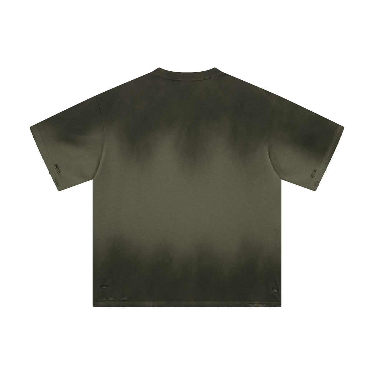 Vintage Washed Destructive T Shirt 7.5oz