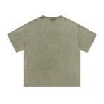 Vintage Washed Patchwork T Shirt 8oz-INNBLAC Fashion Apparel