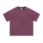 Vintage Washed Patchwork T Shirt 8oz-INNBLAC Fashion Apparel