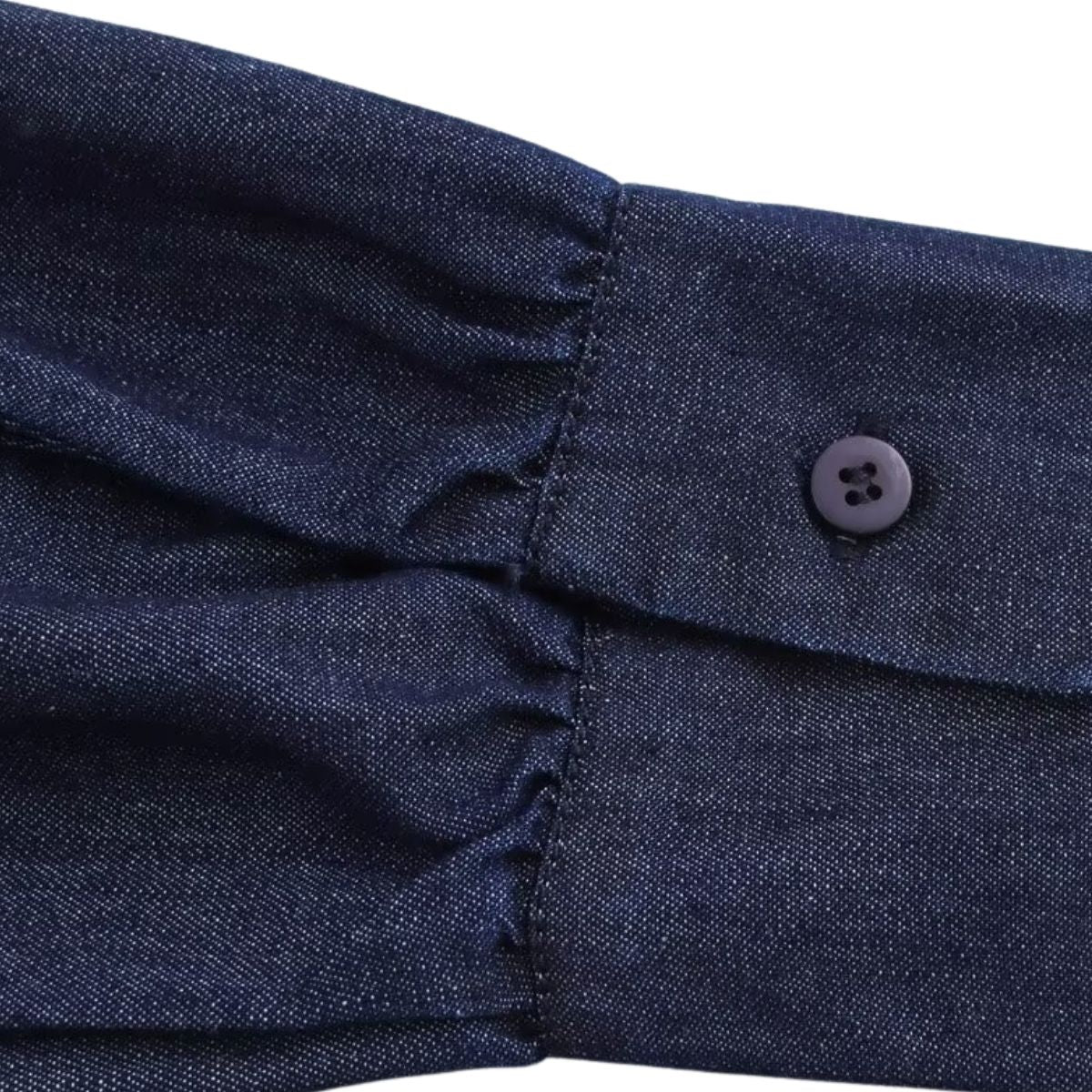 Fashionable Loose Casual Denim Lapel Shirt