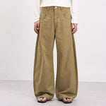 Retro Curved-Leg Relaxed Fit Jeans