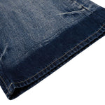 Vintage Washed Distressed Flare Jeans