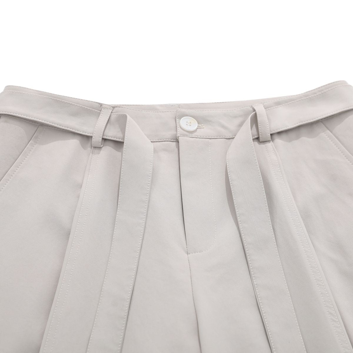 Old Money Draped Barrel Leg Trousers
