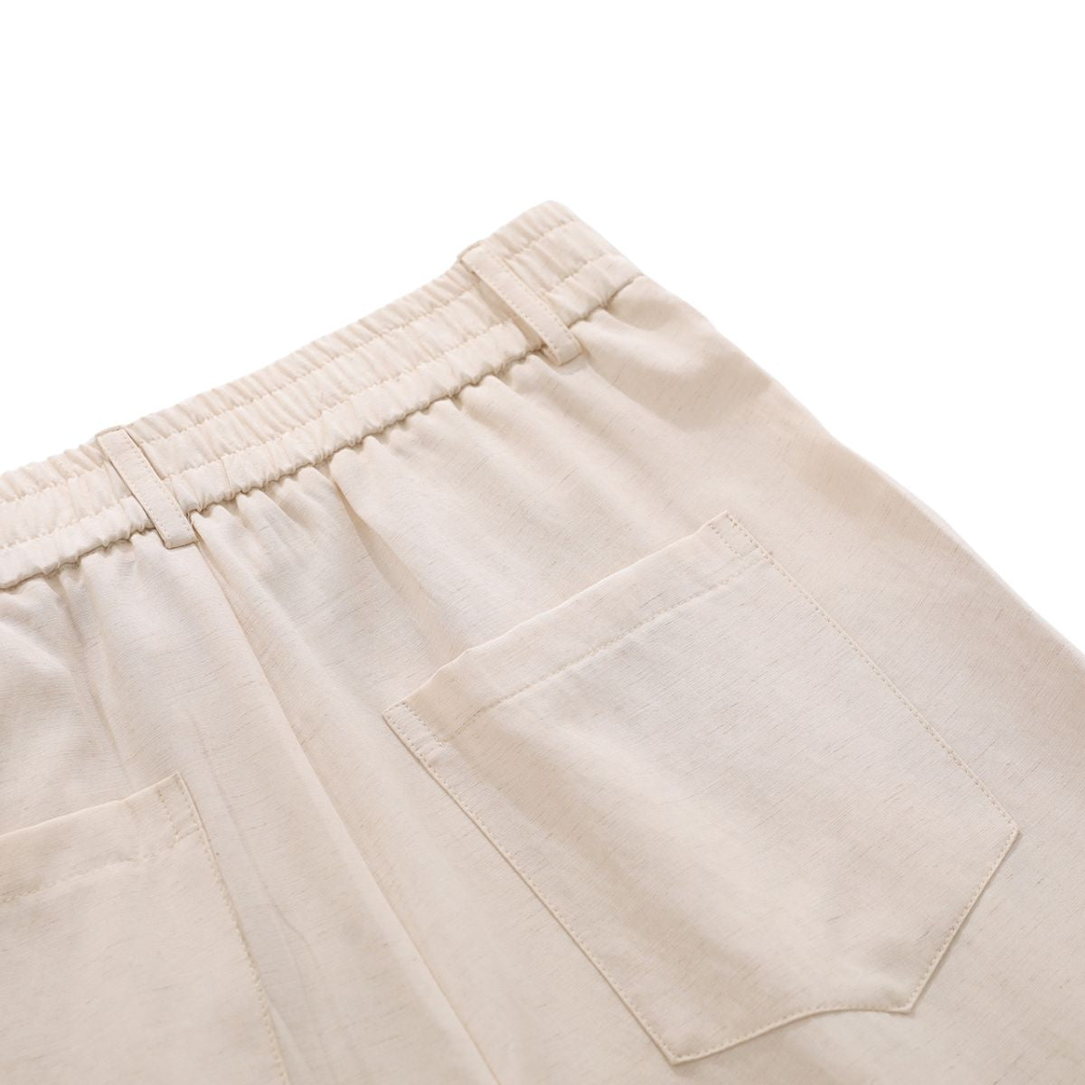 Old Money Lyocell Linen Blend Wide Leg Trousers