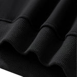 Short Wide Batwing Mock Neck Zip Up Sports Sweatshirt