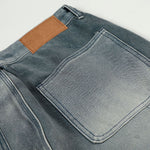 Light Blue Vintage Washed Wide Leg Jeans