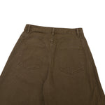 Vintage Washed Cleanfit Straight Cut Wide Leg Denim Shorts