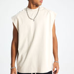 Solid Color Loose Fit Tank Top 8oz