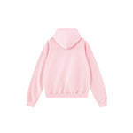 Sudadera con capucha pesada de color sólido