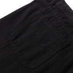 Bermudas con lavado vintage y salpicaduras de tinta