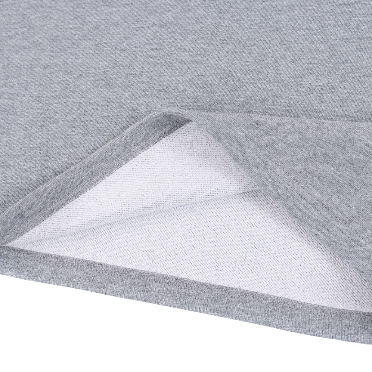 410G Heavyweight Cotton Cropped Sweatshirt | Coverstitch Detail Street Pullover
