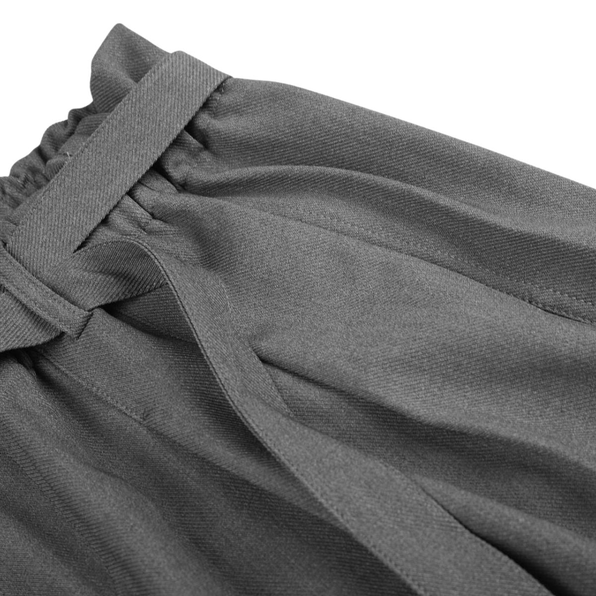 Quiet Luxury Pleated Wide-Leg Trousers