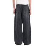 Vintage Washed Slub Distressed Baggy Denim Pants