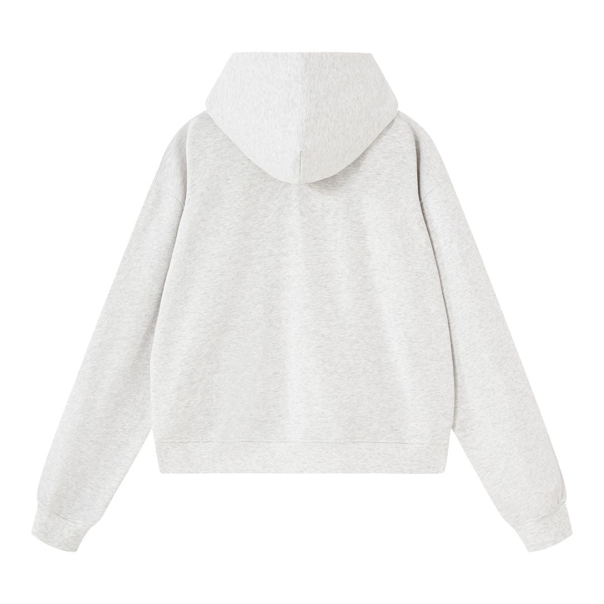 Old Money Drop‑Shoulder Loose V‑Neck Hoodie