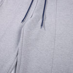 Relaxed Streetwear Deconstructed Curved Blade Joggers