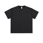 Camiseta de algodón de color liso para hombre de 7.8 oz