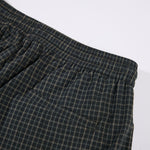 Vintage Plaid Wide Leg Relaxed Drawstring Pants