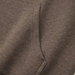 Quiet Luxury Melange Drop Shoulder Oversized Hoodie