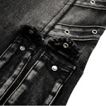 Smoke Rise Y2K Raw Edge Bootcut Jeans
