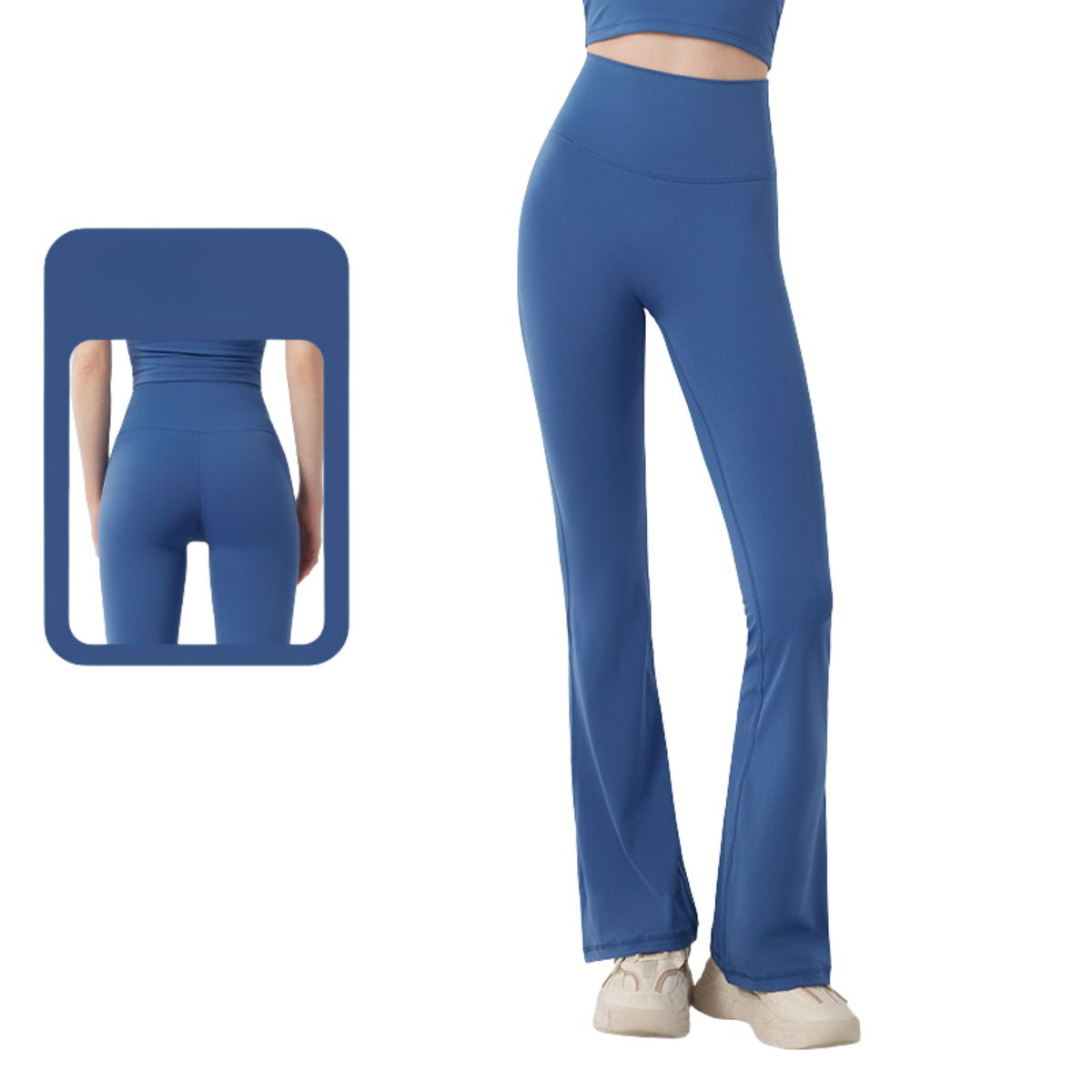 Buttery-Soft Flare Leggings for Women Tummy Control Workout Pants