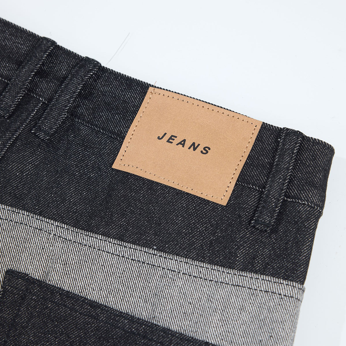 Vintage-Inspired High-End Button Wide-Leg Denim Pants