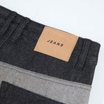 Vintage-Inspired High-End Button Wide-Leg Denim Pants