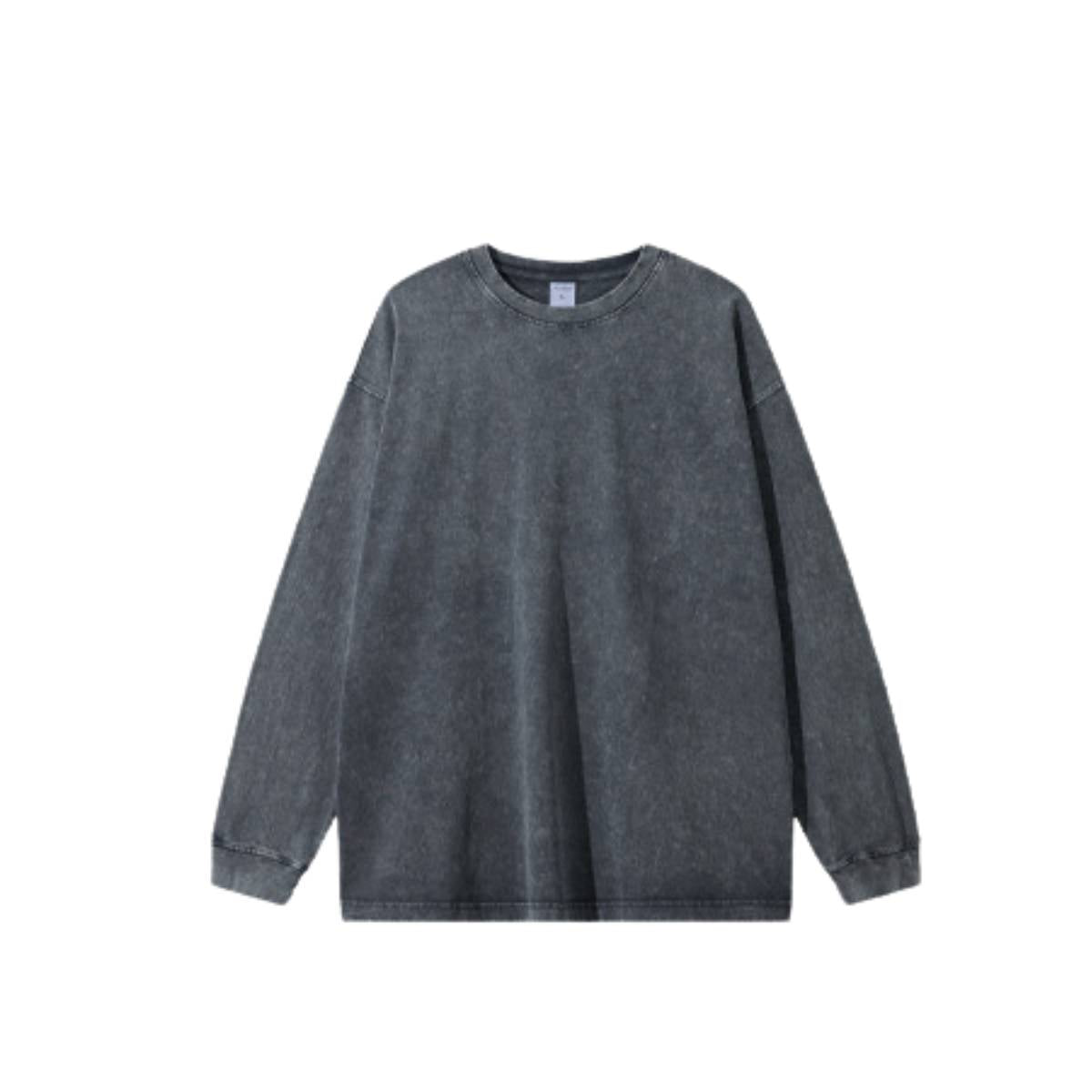 Vintage Tie-Dye Heavy Cotton Long-Sleeve T-Shirt 275gsm