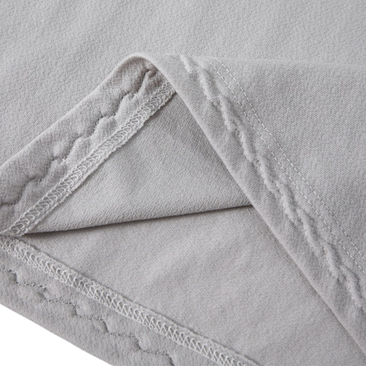 Vintage Wash Relaxed Linen-Cotton Blend Short Sleeve T-Shirt