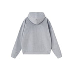 Vintage Boxy Full Zip Hooded Sweatshirt