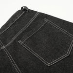 Bermudas vaqueras rasgadas con parches de camuflaje