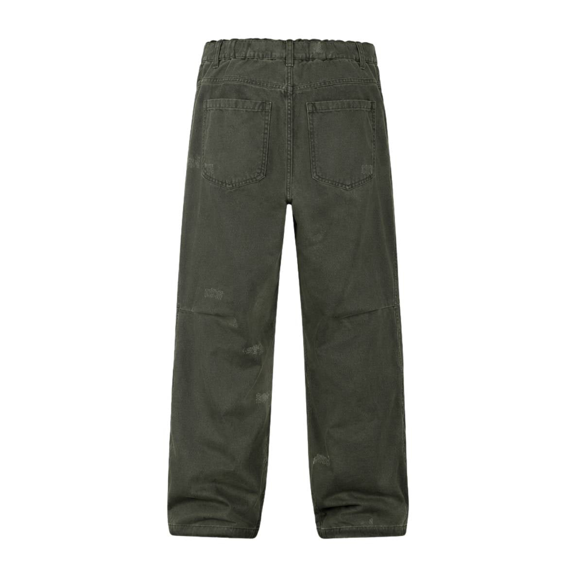 Vintage Striped Corduroy Patchwork Multi-Pocket Relaxed Wide-Leg Cargo Pants