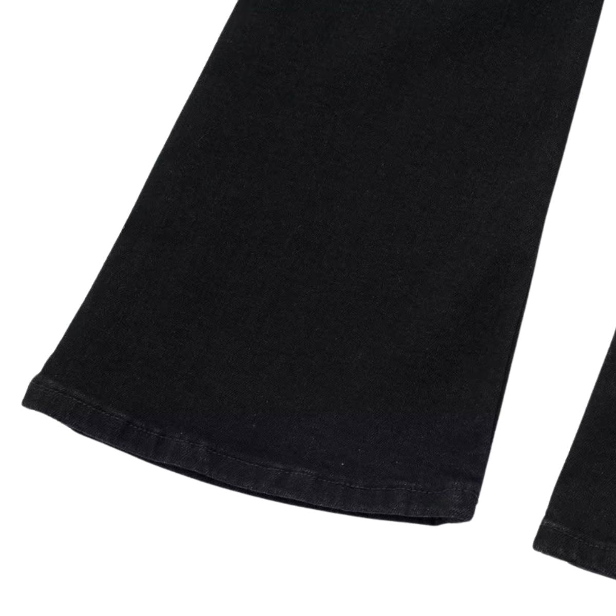 Risen Women's Mid-Rise Washed Flare Jeans