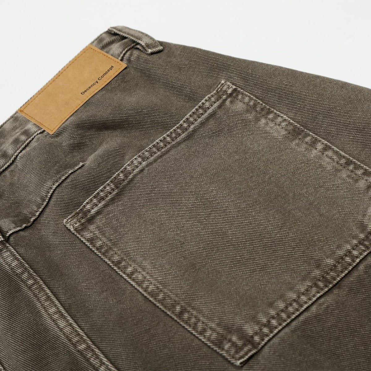 High-Waisted Wide-Leg Button Front Vintage Pants