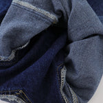 Star Patchwork Denim Bermuda Shorts