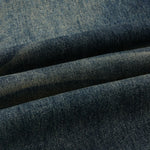 Vintage Washed Relaxed Crinkled Denim Jeans