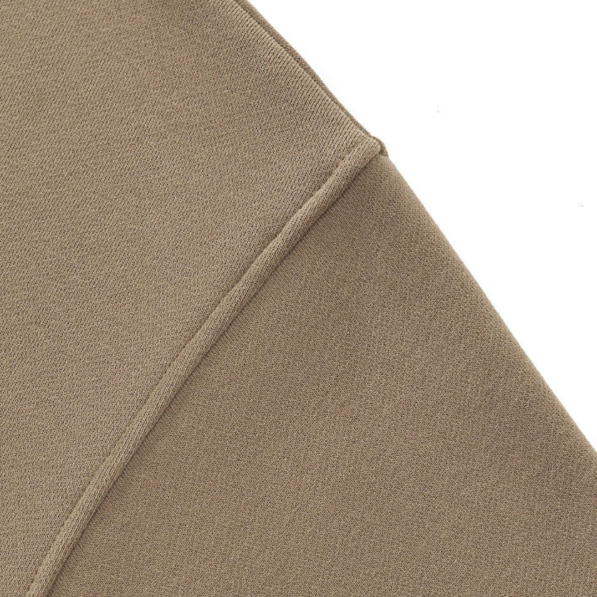 Heavyweight Fleece‑Lined Boxy Mock Neck Old‑Money Sweatshirt