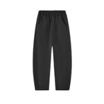 Boxy Curved Fit Elastic Waist Sweatpants