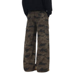 Vintage Camo Heavy Wash Relaxed Cargo Pants