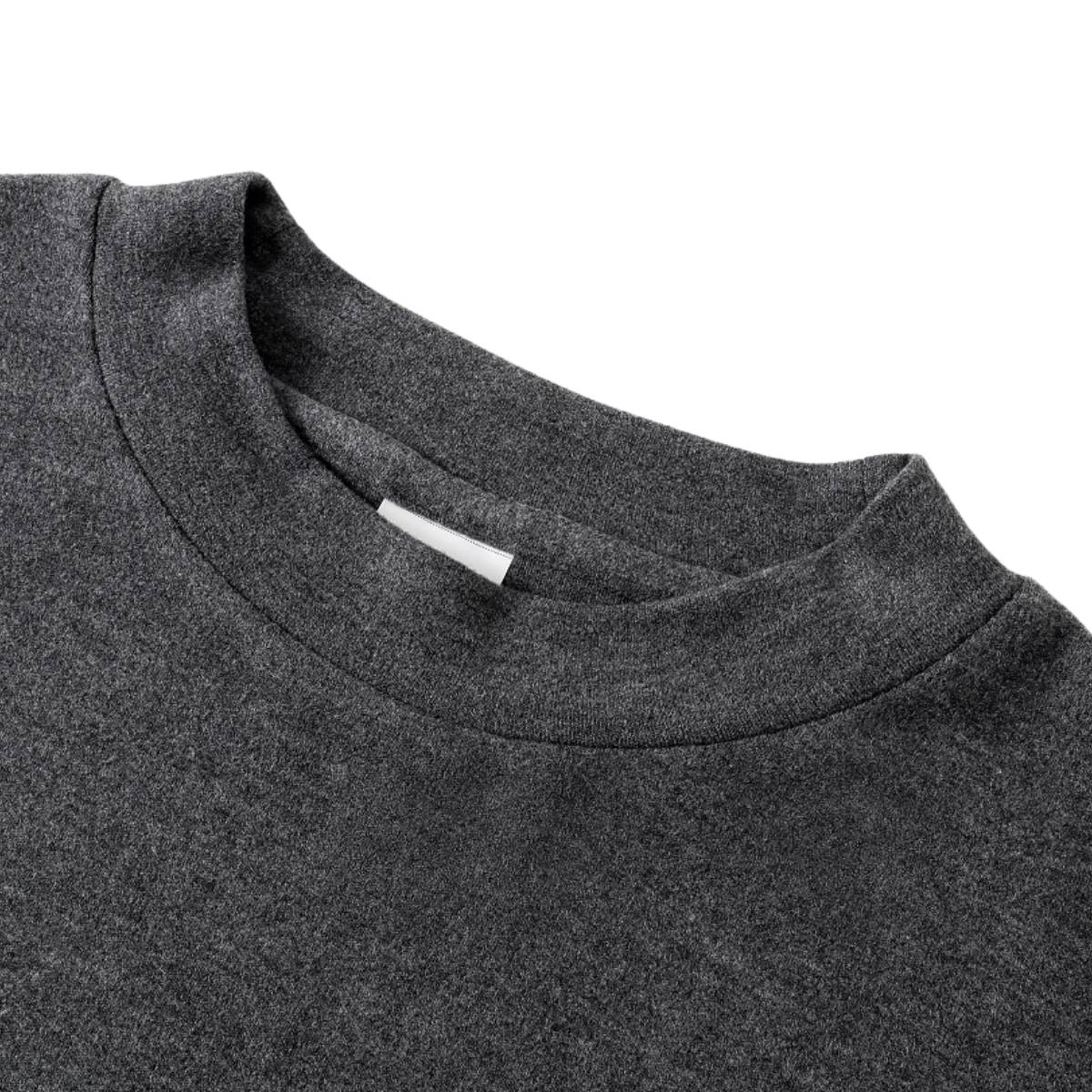 High Stretch Mock Neck Basic Tee