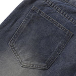 Cartoon Patch Loose Fit Denim Shorts