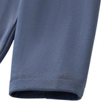 Boxy Streetwear Straight‑Sleeve French Terry Hoodie