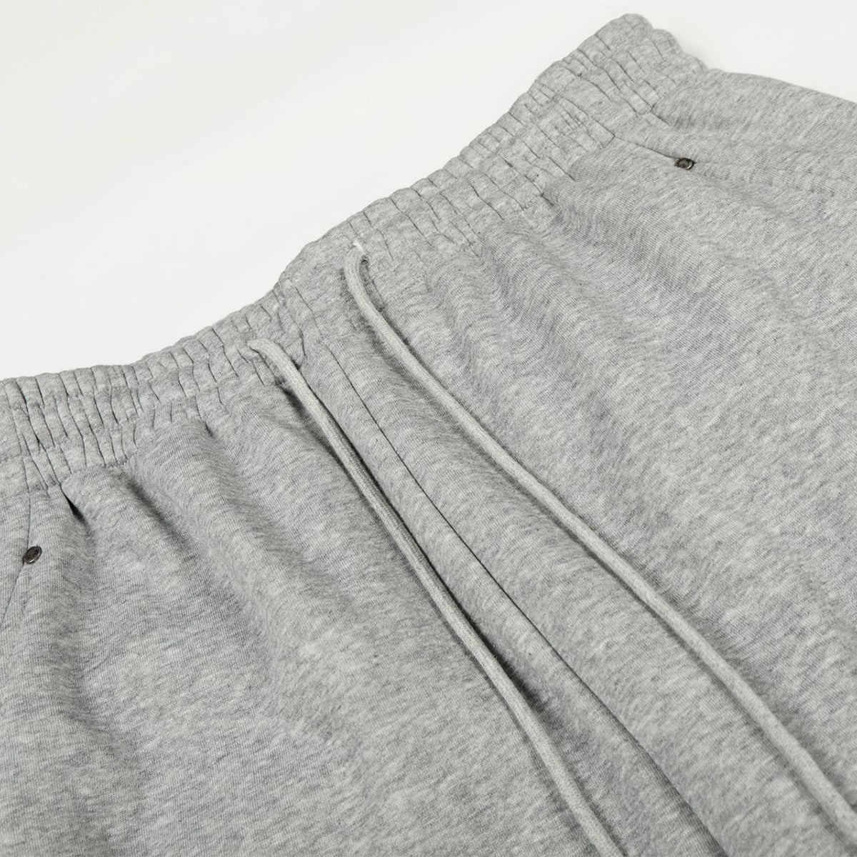 High Street Minimal Wide-Leg Drawstring Sweatpants