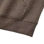 Quiet Luxury Melange Drop Shoulder Oversized Hoodie