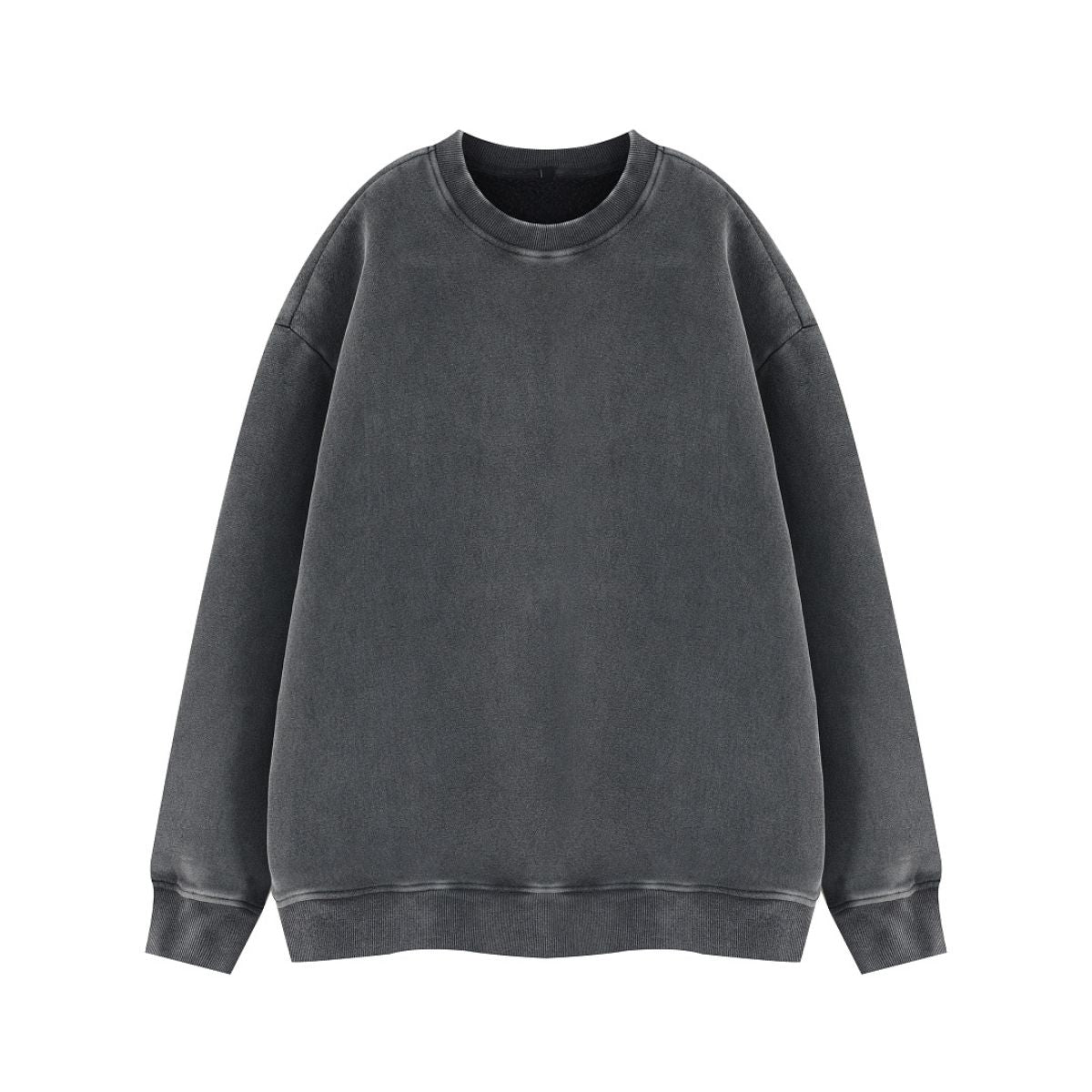 Heavyweight Fleece Washed Vintage Crew Neck Sweatshirt