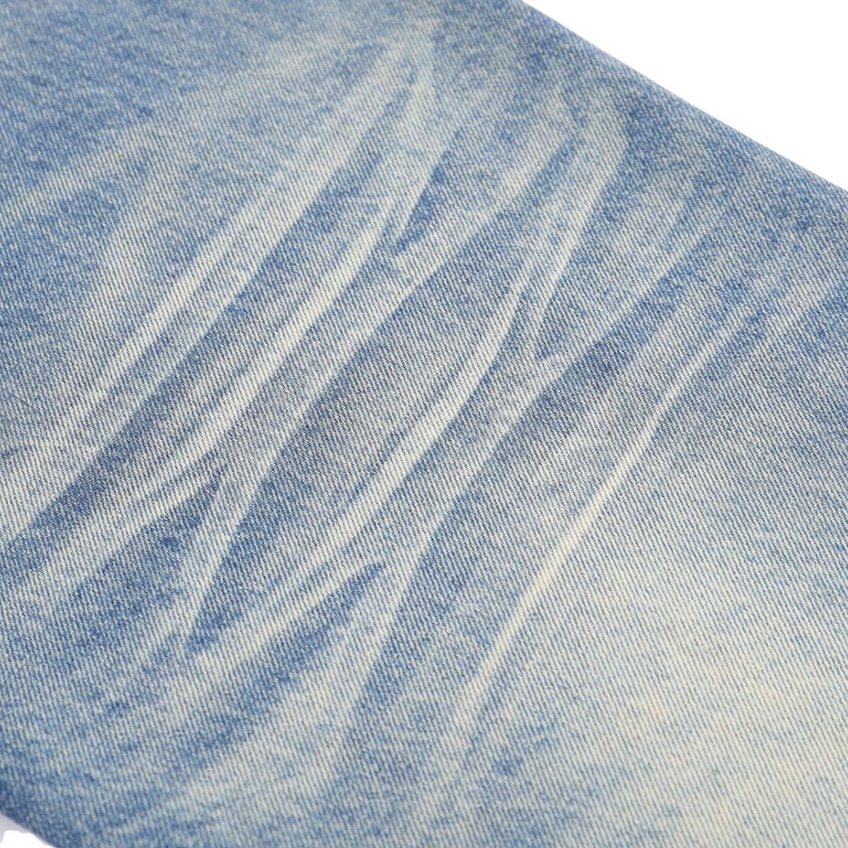 Vintage Washed Whiskered Slim Flare Jeans