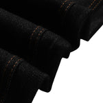 Raw Wash Wide Straight Denim Jeans