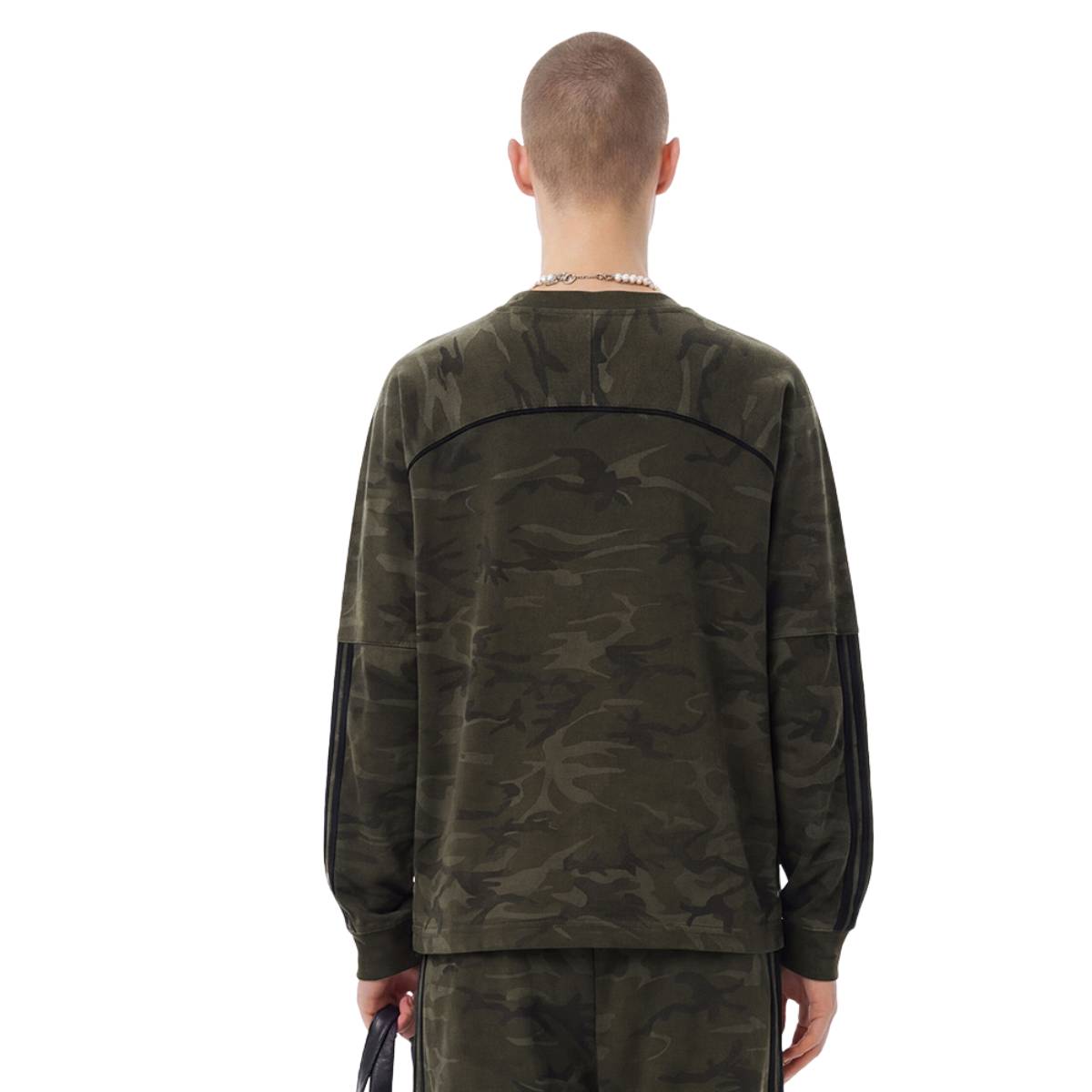 StreetwearCamouflage Loose Fit Long Sleeve T-Shirt